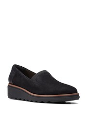 Clarks Black Sharon Dolly Shoes - Image 3 of 7