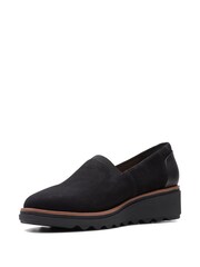 Clarks Black Sharon Dolly Shoes - Image 4 of 7