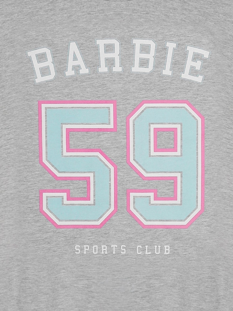 Vanilla Underground Grey Barbie Womens Licensed 100% Cotton T-Shirt Night Dress - Image 6 of 6