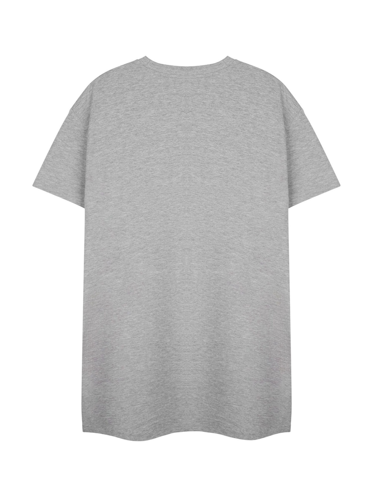 Vanilla Underground Grey Womens Pusheen Licensed 100% Cotton T-Shirt Night Dress - Image 2 of 6