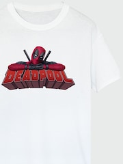Brands In White Mens Deadpool and Wolverine Chill 100% Cotton T-Shirt - Image 3 of 3
