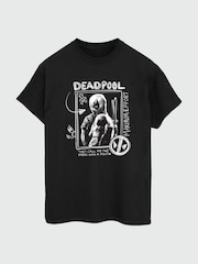 Brands In Black Mens Deadpool and Wolverine Maximum Effort 100% Cotton T-Shirt - Image 2 of 3