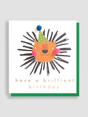 Caroline Gardner Caroline Gardner Lion Birthday Card - Image 1 of 1