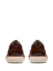Clarks Brown Brantin Plain Shoes - Image 4 of 4