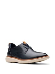 Clarks Blue Brantin Plain Shoes - Image 3 of 4