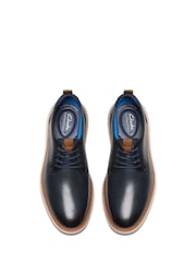 Clarks Blue Brantin Plain Shoes - Image 6 of 7