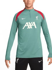 Nike Green Liverpool Strike Training Drill Top Coat Jacket - Image 1 of 3