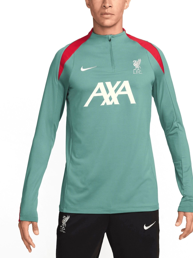 Nike Green Liverpool Strike Training Drill Top Coat Jacket - Image 1 of 3