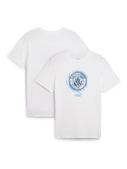 Puma White Manchester City FtblCulture T-Shirt - Image 1 of 3