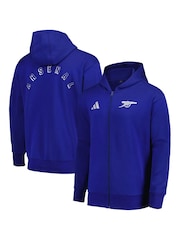 adidas Blue Arsenal Anthem Jacket - Image 1 of 3