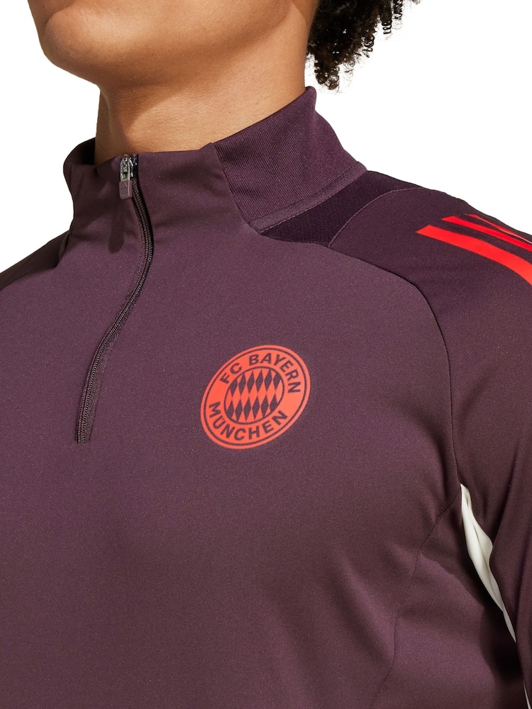 adidas Red FC Bayern Training Top Coat Jacket - Image 2 of 2