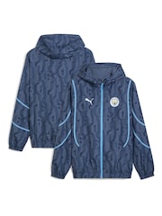 Puma Blue Manchester City Pre Match Jacket - Image 1 of 3