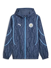 Puma Blue Manchester City Pre Match Jacket - Image 3 of 3