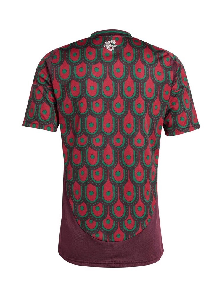 adidas Red 2024 Mexico Home Shirt - Image 2 of 3