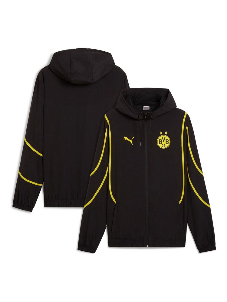 Puma Borussia Dortmund Prematch Woven Anthem Jacket - Obraz 1 z 3