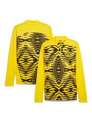 Puma Yellow Borussia Dortmund prematch Sweatshirt - Image 1 of 3
