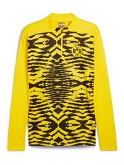 Puma Yellow Borussia Dortmund prematch Sweatshirt - Image 2 of 3