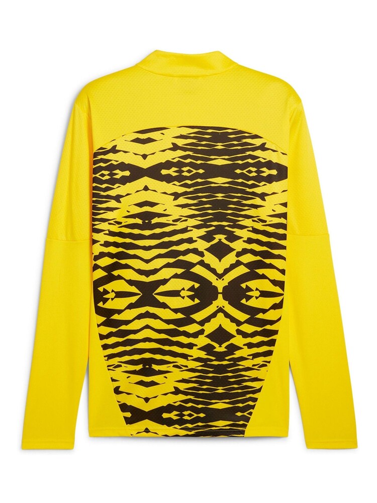 Puma Yellow Borussia Dortmund prematch Sweatshirt - Image 3 of 3