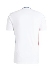 adidas White 2024-25 Olympique Lyon Home Shirt - Image 2 of 3