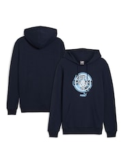 Puma Blue Manchester City FtblCulture Hoodie - Image 1 of 3