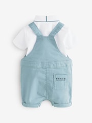 أزرق - طقم مكوَّن من قميص بولو ودنغري من Baker by Ted Baker - صورة 3 من 5