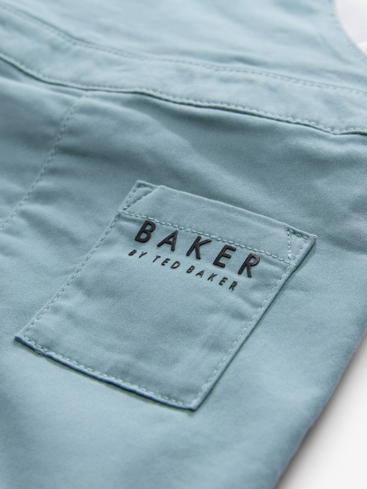 أزرق - طقم مكوَّن من قميص بولو ودنغري من Baker by Ted Baker - صورة 5 من 5