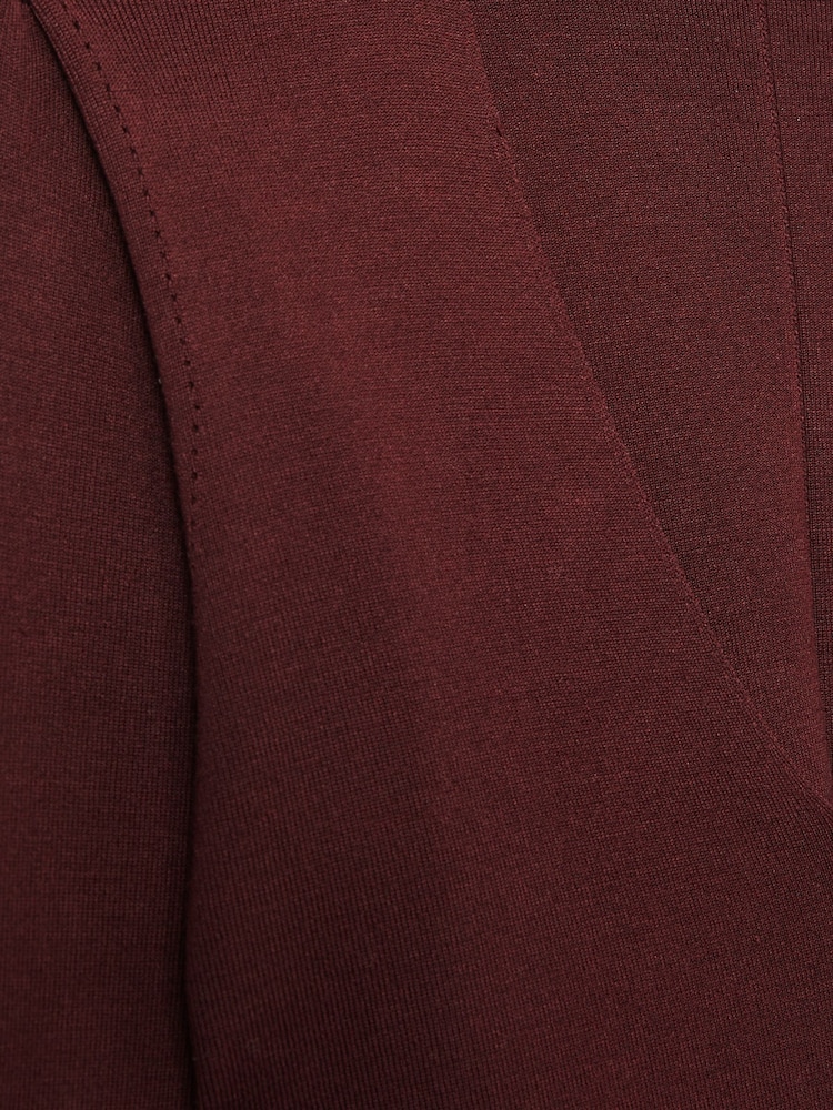 Reiss Oxblood Maeve Atelier Knitted Silk-Blend Top - Image 8 of 8 Reiss Oxblood Maeve Atelier Knitted Silk-Blend Top - Image 8 of 8