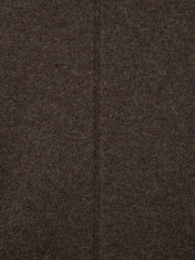 Reiss Chocolate Winslet Roll-Neck Knitted Midi Dress With Cashmere - Image 5 of 5