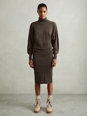 Reiss Winslet Jumper Dress with Wool and Cashmere - Bild 1 von 6