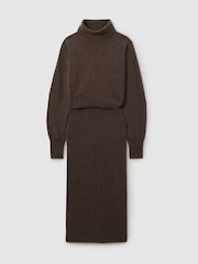 Reiss Winslet Jumper Dress with Wool and Cashmere - Bild 2 von 6