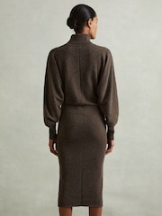 Reiss Winslet Jumper Dress with Wool and Cashmere - Bild 4 von 6