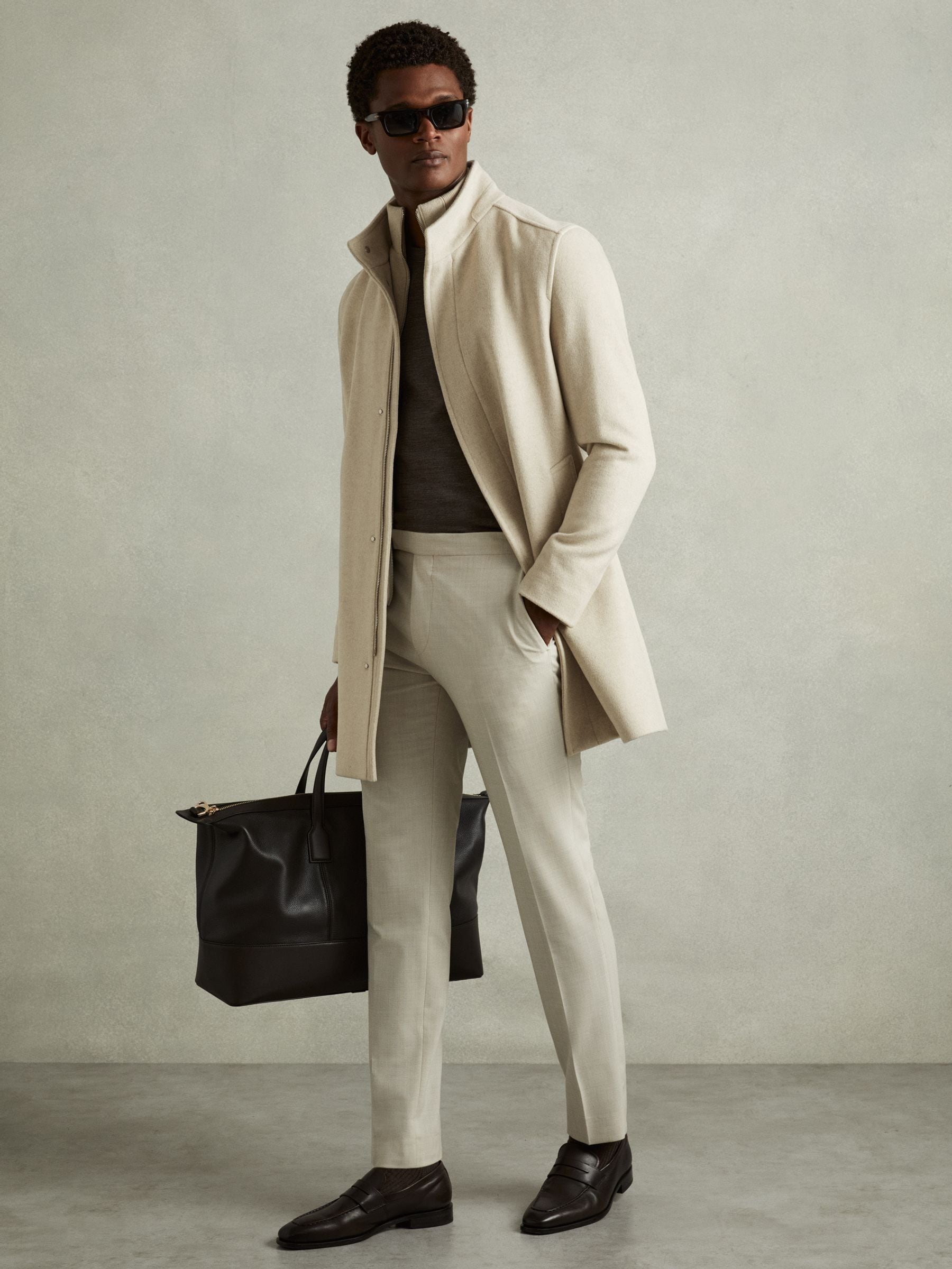 Reiss oatmeal coat 2025