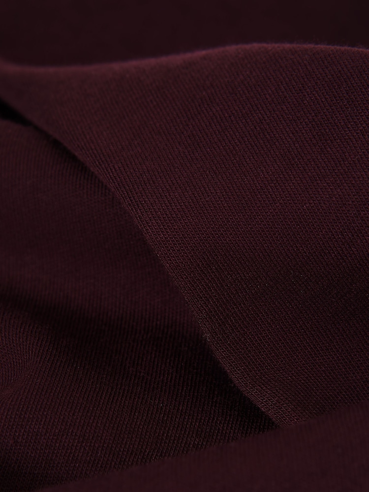 Reiss Bordeaux Bless 13-14 yrs Cotton-Blend Jersey Crew-Neck T-Shirt - Image 6 of 6
