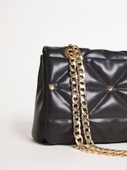 Simply Be Black Stud Quilted Bag - Image 3 of 4