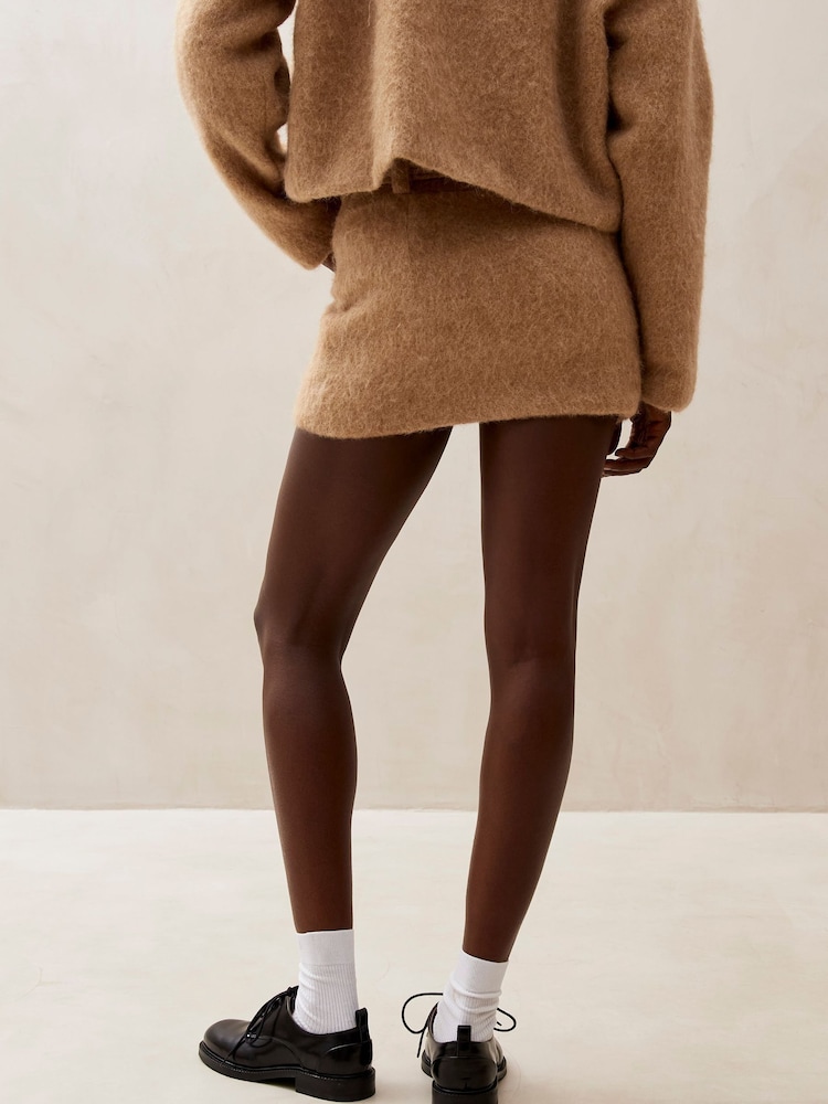 Alohas Brown Teddy 100% Cotton Skirt - Image 2 of 6