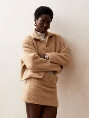 Alohas Brown Teddy 100% Cotton Skirt - Image 4 of 6