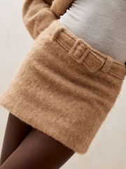 Alohas Brown Teddy 100% Cotton Skirt - Image 6 of 6