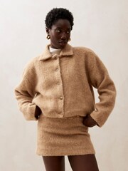 Alohas Brown Giorgia 100% Cotton Jacket - Image 1 of 7