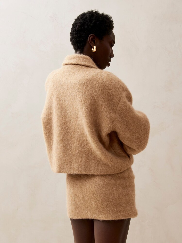 Alohas Brown Giorgia 100% Cotton Jacket - Image 2 of 7