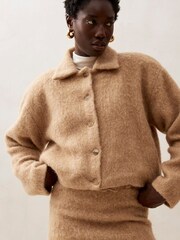 Alohas Brown Giorgia 100% Cotton Jacket - Image 6 of 7