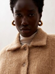 Alohas Brown Giorgia 100% Cotton Jacket - Image 7 of 7