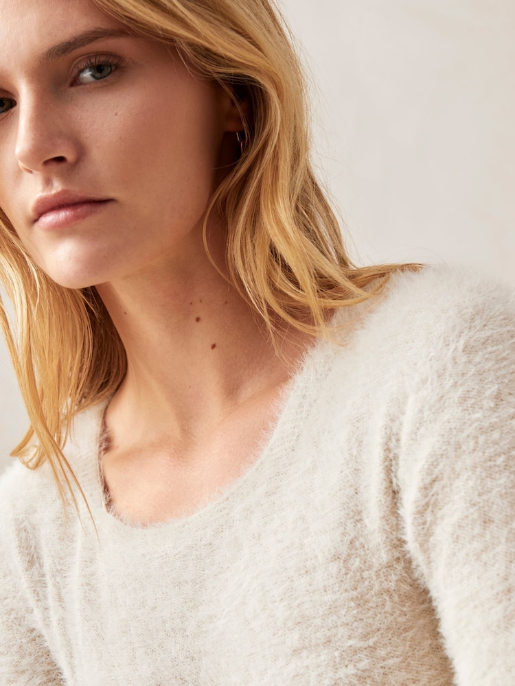 Alohas Natural Snow Tricot Maxi Dress - Image 6 of 6