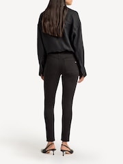 Rag & Bone Black Cate Mid Rise Ankle Skinny Jeans - Image 2 of 5