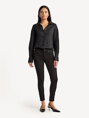 Rag & Bone Black Cate Mid Rise Ankle Skinny Jeans - Image 3 of 5