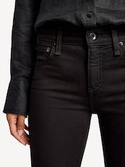 Rag & Bone Black Cate Mid Rise Ankle Skinny Jeans - Image 4 of 5