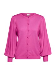 Kaffe KAlizza Buttons Round Neck Cardigan - Image 5 of 6