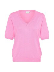 Kaffe Lise V-Neck Short Sleeve T-Shirt - Image 5 of 6