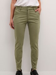 Kaffe Lea Slim Fit Chino Trousers - Image 1 of 6