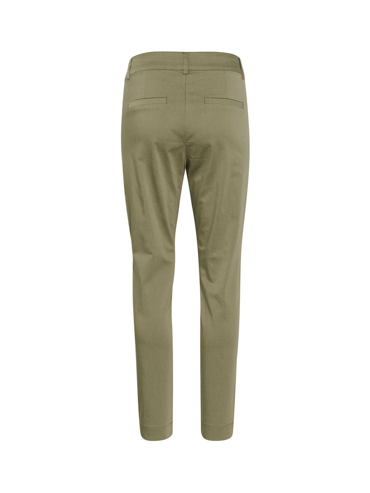 Kaffe Lea Slim Fit Chino Trousers - Image 6 of 6