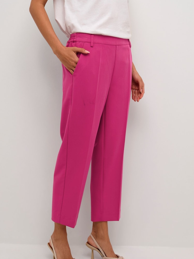 Kaffe Sakura Elastic Waist Suit: Trousers - Image 1 of 4